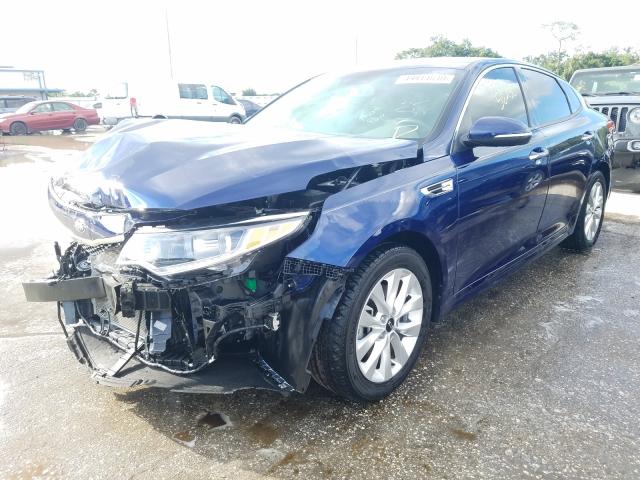 Photo 1 VIN: 5XXGU4L35JG232853 - KIA OPTIMA EX 