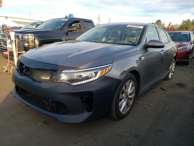 Photo 1 VIN: 5XXGU4L35JG256893 - KIA OPTIMA EX 