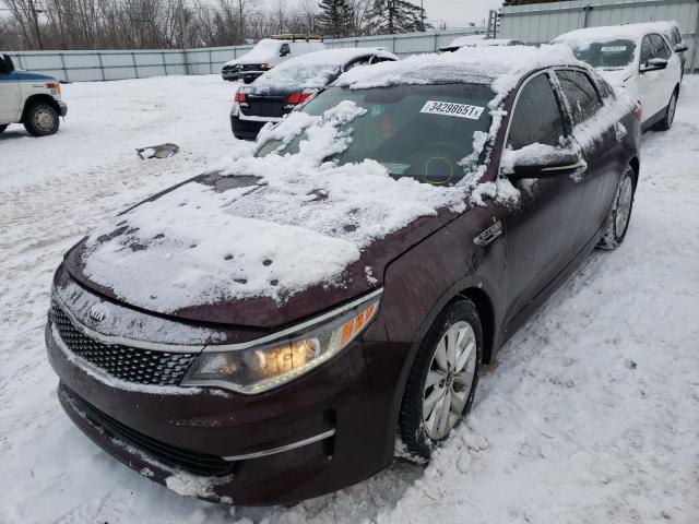 Photo 1 VIN: 5XXGU4L36GG027129 - KIA OPTIMA EX 