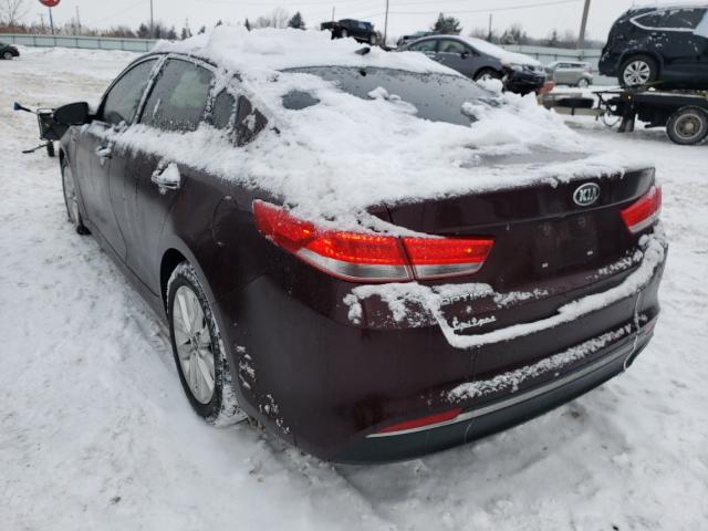 Photo 2 VIN: 5XXGU4L36GG027129 - KIA OPTIMA EX 