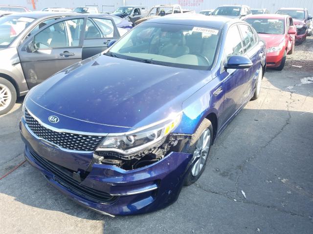 Photo 1 VIN: 5XXGU4L36GG102105 - KIA OPTIMA EX 