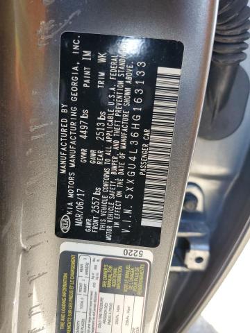 Photo 11 VIN: 5XXGU4L36HG163133 - KIA OPTIMA EX 