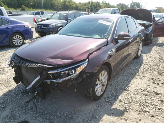 Photo 1 VIN: 5XXGU4L36JG189351 - KIA OPTIMA EX 