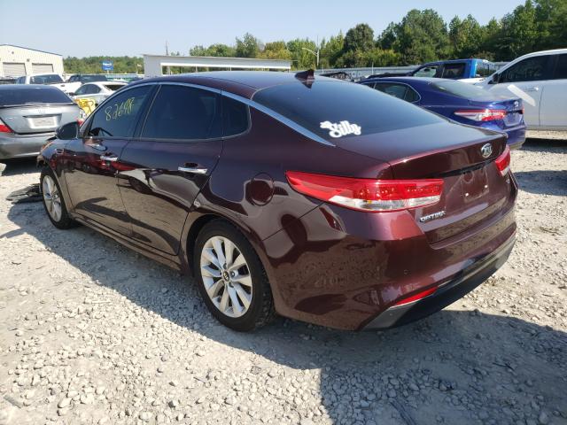 Photo 2 VIN: 5XXGU4L36JG189351 - KIA OPTIMA EX 