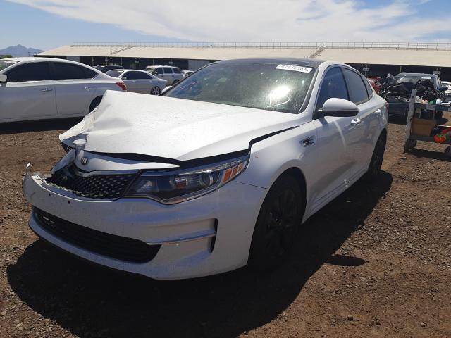 Photo 1 VIN: 5XXGU4L36JG206942 - KIA OPTIMA EX 