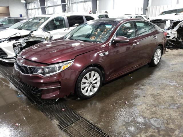 Photo 1 VIN: 5XXGU4L37HG127063 - KIA OPTIMA EX 