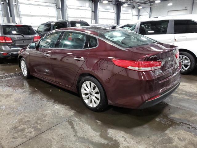 Photo 2 VIN: 5XXGU4L37HG127063 - KIA OPTIMA EX 