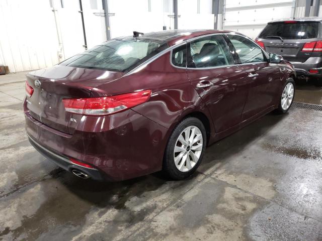 Photo 3 VIN: 5XXGU4L37HG127063 - KIA OPTIMA EX 