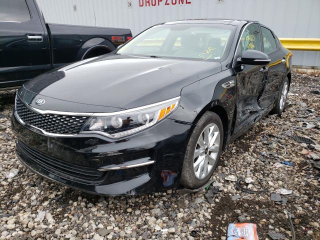 Photo 1 VIN: 5XXGU4L37HG137642 - KIA OPTIMA EX 