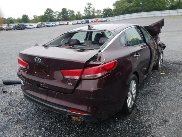 Photo 3 VIN: 5XXGU4L37HG158782 - KIA OPTIMA EX 