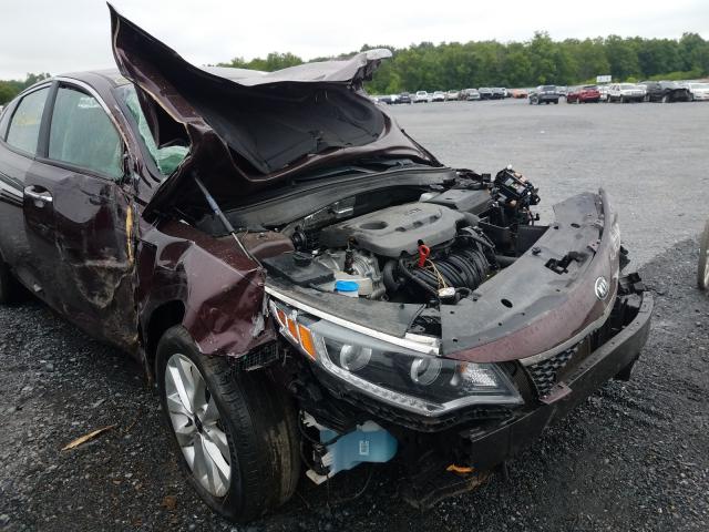 Photo 8 VIN: 5XXGU4L37HG158782 - KIA OPTIMA EX 