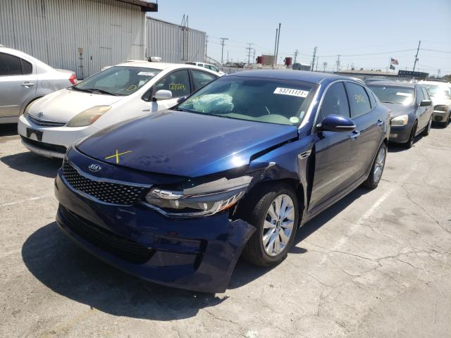 Photo 1 VIN: 5XXGU4L37HG160130 - KIA OPTIMA EX 