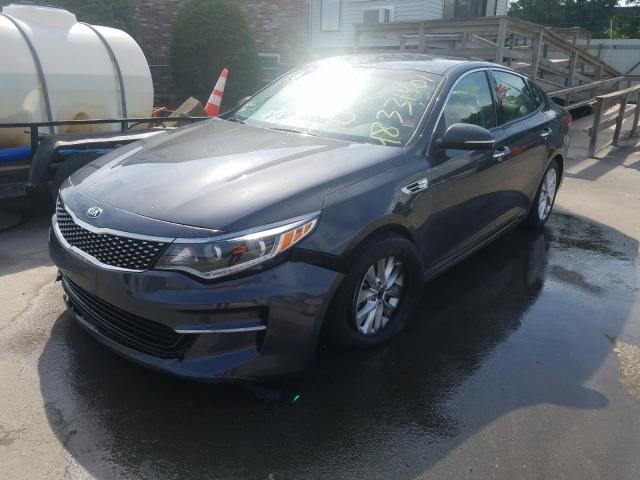 Photo 1 VIN: 5XXGU4L37HG160693 - KIA OPTIMA EX 