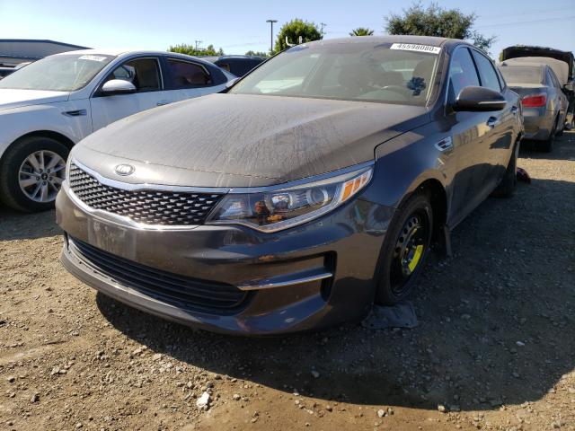 Photo 1 VIN: 5XXGU4L37JG185082 - KIA OPTIMA EX 