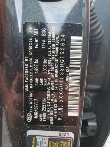 Photo 12 VIN: 5XXGU4L38HG163604 - KIA OPTIMA EX 