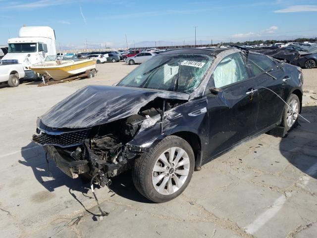 Photo 1 VIN: 5XXGU4L38JG220602 - KIA OPTIMA EX 