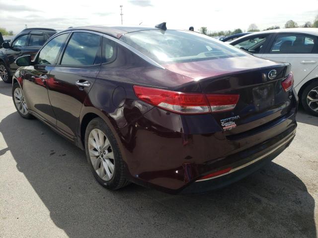 Photo 2 VIN: 5XXGU4L39GG033734 - KIA OPTIMA EX 