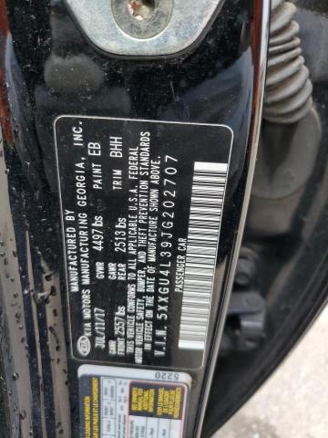 Photo 12 VIN: 5XXGU4L39JG202707 - KIA OPTIMA EX 