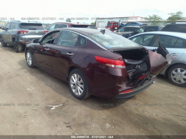 Photo 2 VIN: 5XXGU4L3XGG012777 - KIA OPTIMA 