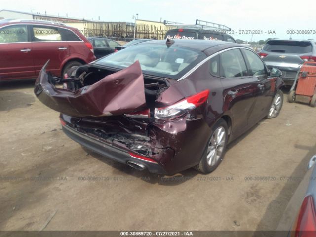 Photo 3 VIN: 5XXGU4L3XGG012777 - KIA OPTIMA 