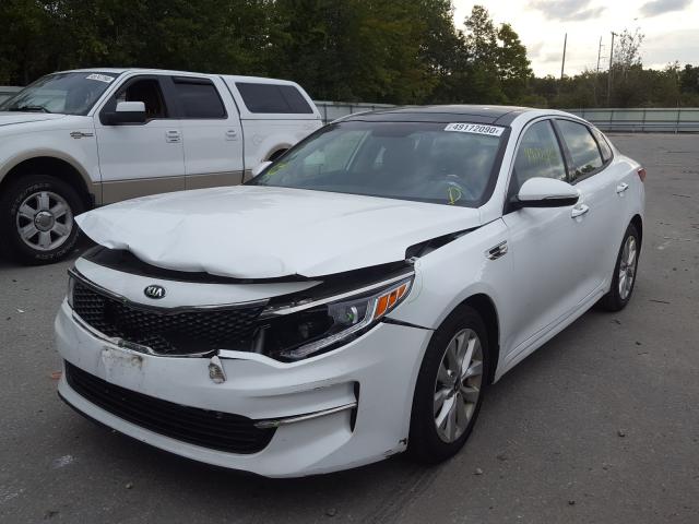 Photo 1 VIN: 5XXGU4L3XGG086345 - KIA OPTIMA EX 