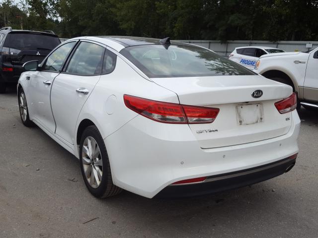 Photo 2 VIN: 5XXGU4L3XGG086345 - KIA OPTIMA EX 