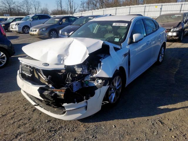 Photo 1 VIN: 5XXGU4L3XGG094722 - KIA OPTIMA EX 