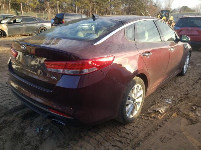 Photo 3 VIN: 5XXGU4L3XHG135450 - KIA OPTIMA EX 