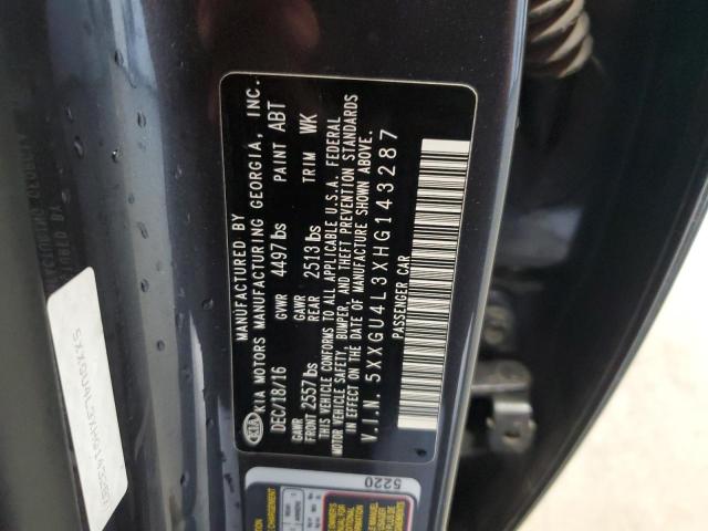 Photo 11 VIN: 5XXGU4L3XHG143287 - KIA OPTIMA 