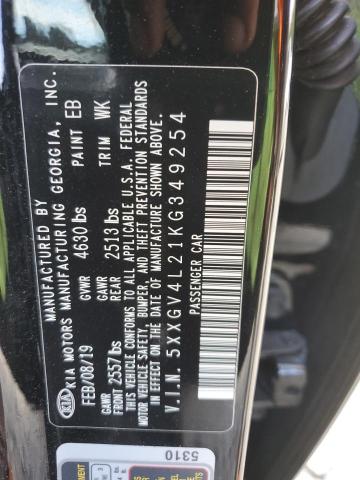 Photo 11 VIN: 5XXGV4L21KG349254 - KIA OPTIMA SXL 