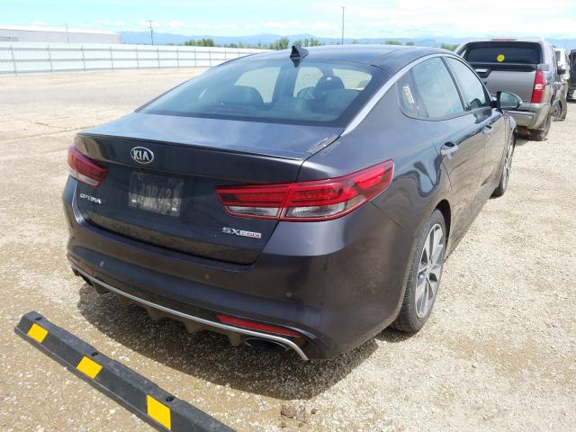 Photo 3 VIN: 5XXGW4L22GG039473 - KIA OPTIMA SX 