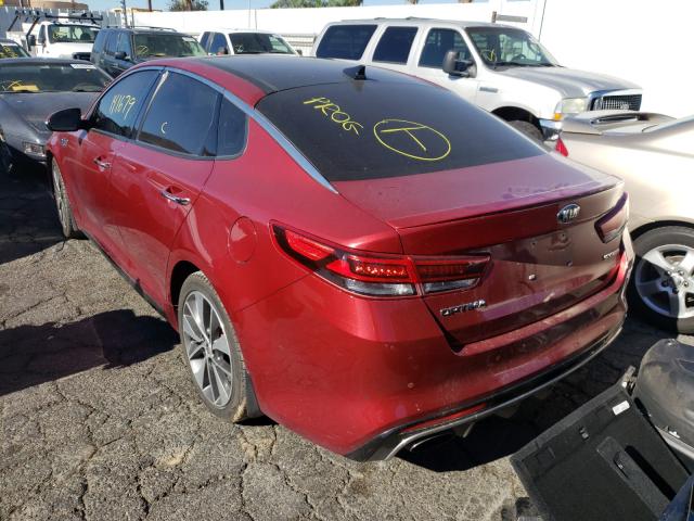 Photo 2 VIN: 5XXGW4L23GG046237 - KIA OPTIMA SX 