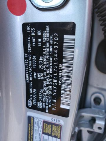 Photo 11 VIN: 5XXGW4L23LG443702 - KIA OPTIMA 