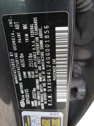 Photo 11 VIN: 5XXGW4L24GG001856 - KIA OPTIMA 