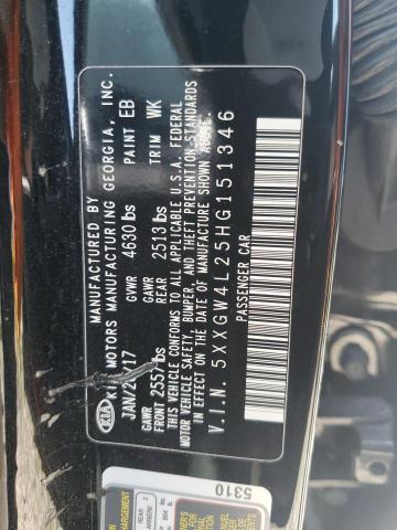 Photo 11 VIN: 5XXGW4L25HG151346 - KIA OPTIMA 