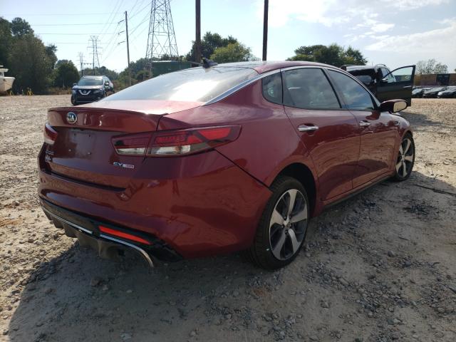 Photo 3 VIN: 5XXGW4L25JG239822 - KIA OPTIMA SX 