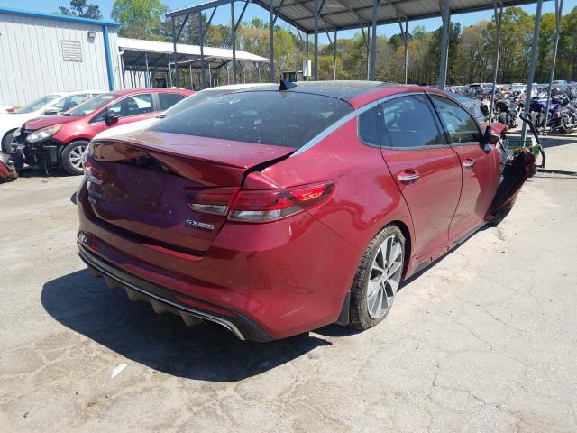 Photo 3 VIN: 5XXGW4L26GG117656 - KIA OPTIMA SX 