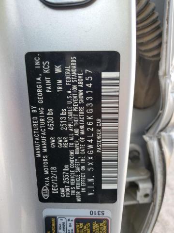 Photo 11 VIN: 5XXGW4L26KG331457 - KIA OPTIMA SX 