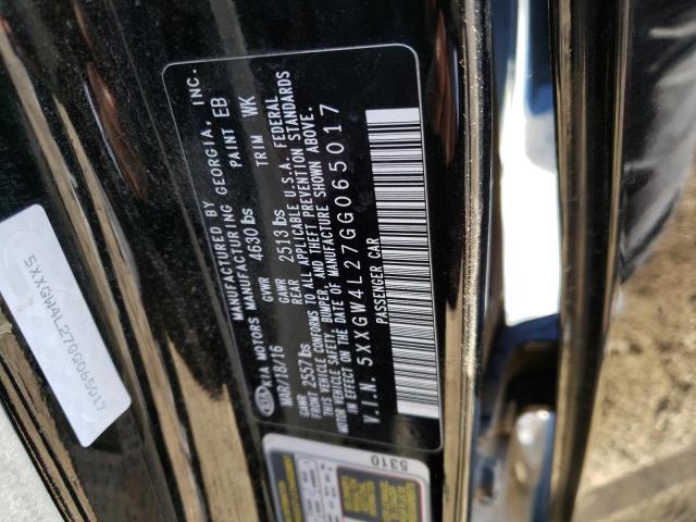 Photo 11 VIN: 5XXGW4L27GG065017 - KIA OPTIMA SX 