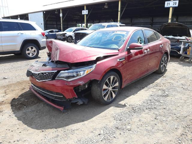 Photo 1 VIN: 5XXGW4L28GG050753 - KIA OPTIMA SX 