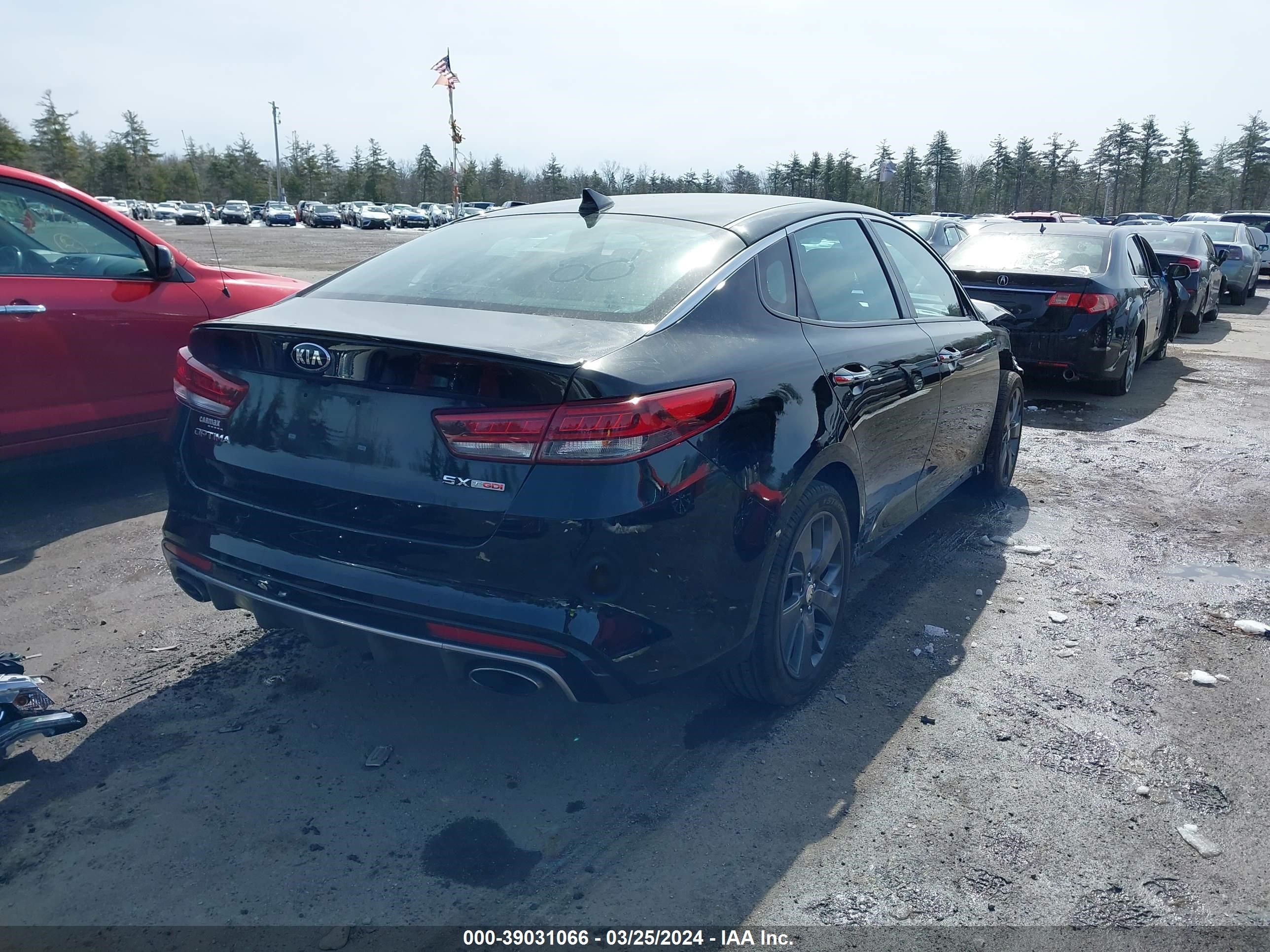 Photo 3 VIN: 5XXGW4L28HG124254 - KIA OPTIMA 