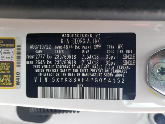 Photo 12 VIN: 5XYK33AF4PG054152 - KIA SPORTAGE 