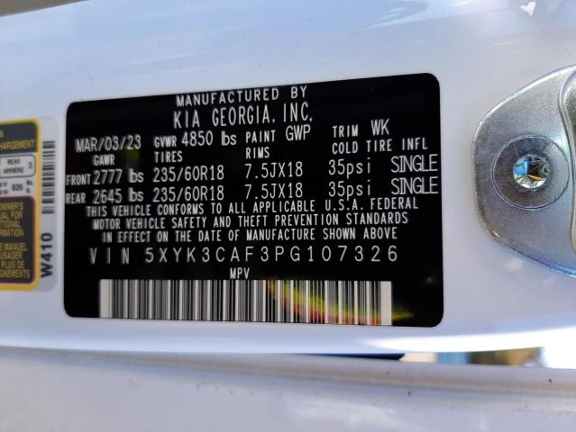 Photo 12 VIN: 5XYK3CAF3PG107326 - KIA SPORTAGE 