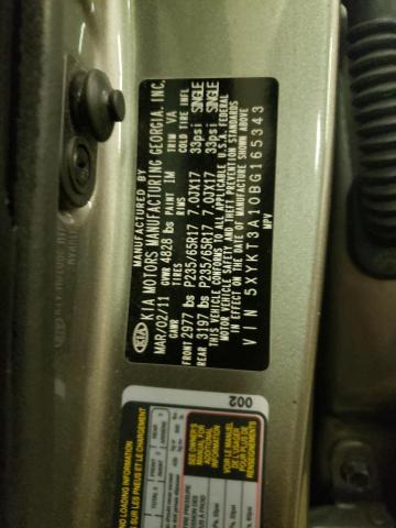 Photo 12 VIN: 5XYKT3A10BG165343 - KIA SORENTO 