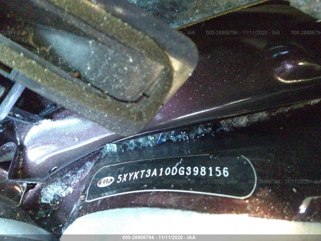 Photo 8 VIN: 5XYKT3A10DG398156 - KIA SORENTO 