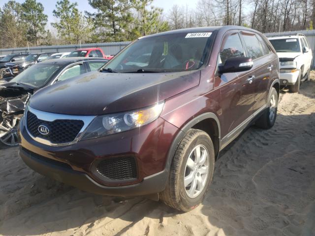 Photo 1 VIN: 5XYKT3A11DG312238 - KIA SORENTO LX 