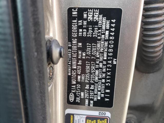 Photo 9 VIN: 5XYKT3A16BG084444 - KIA SORENTO BA 