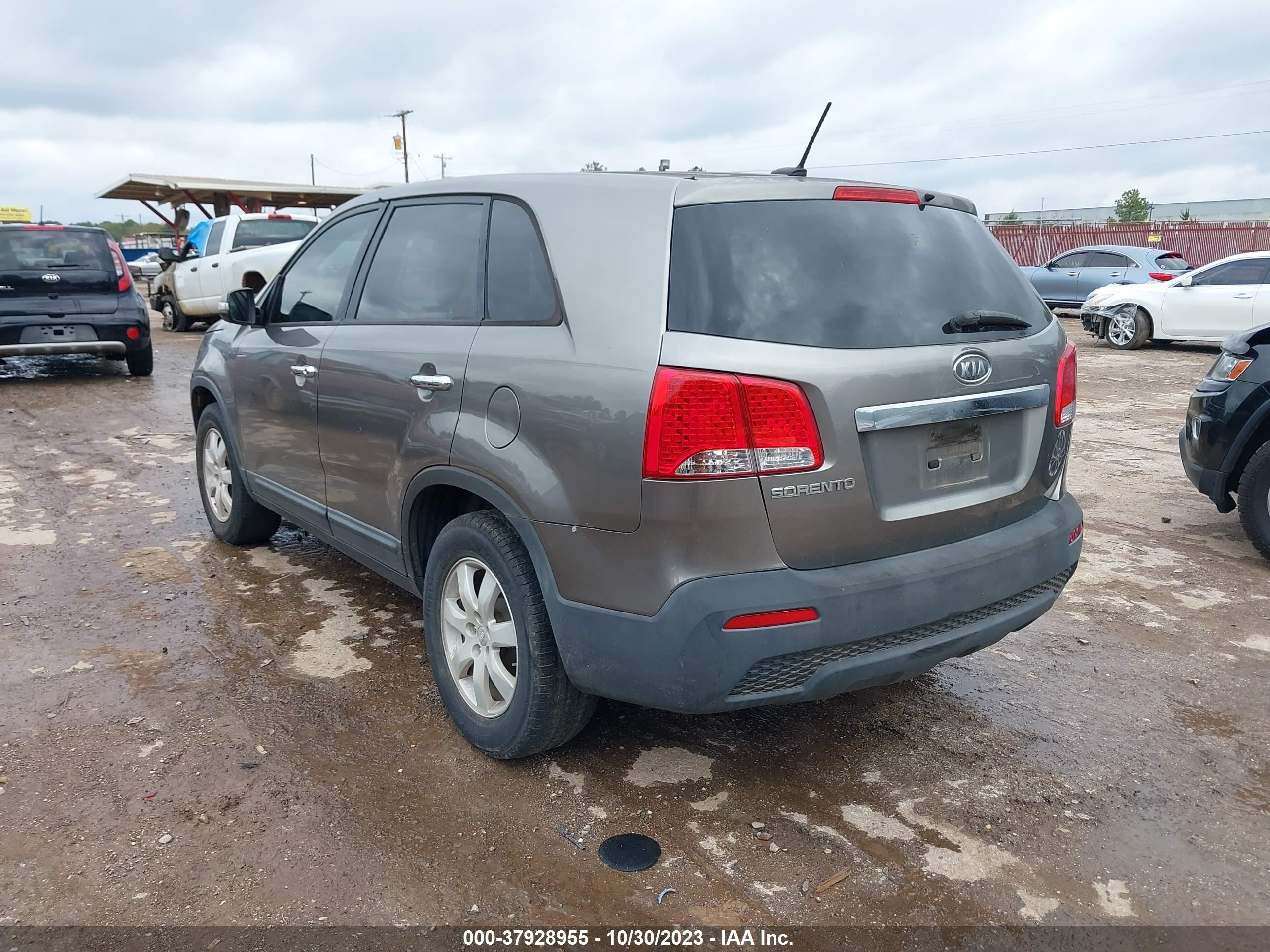 Photo 2 VIN: 5XYKT3A18BG001208 - KIA SORENTO 