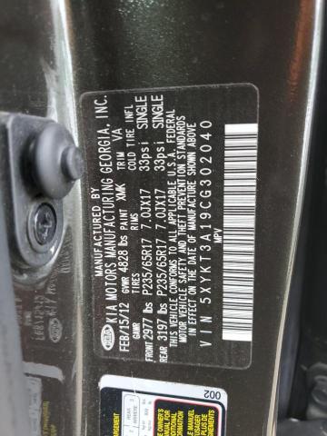 Photo 12 VIN: 5XYKT3A19CG302040 - KIA SORENTO BA 