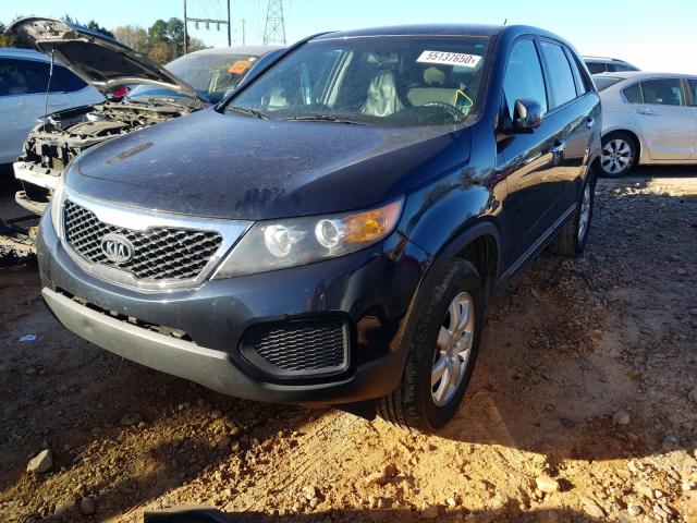 Photo 1 VIN: 5XYKT3A1XDG337588 - KIA SORENTO LX 